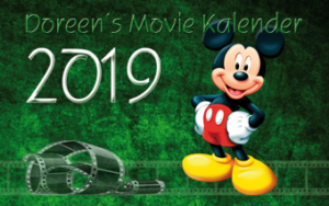 Das Bild zeigt eine Vorschau auf den Weihnachtskalender 2019 aus der Trilogie "animierte Filme von Dreamworks & Co." Dieser Titel zeigt Walt Disneys Mickey Mouse mit roter Latzhose, gelben Schuhen und weißen Handschuhen.